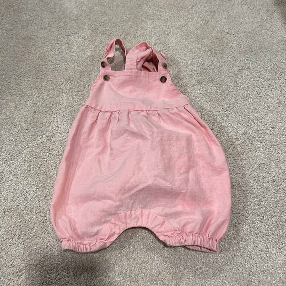 Seed heritage baby pink romper